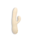 thrusting rabbit sex toys and dildo with a separate controlled vibrator