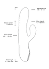 thrusting dildo and vibrator feature sizes