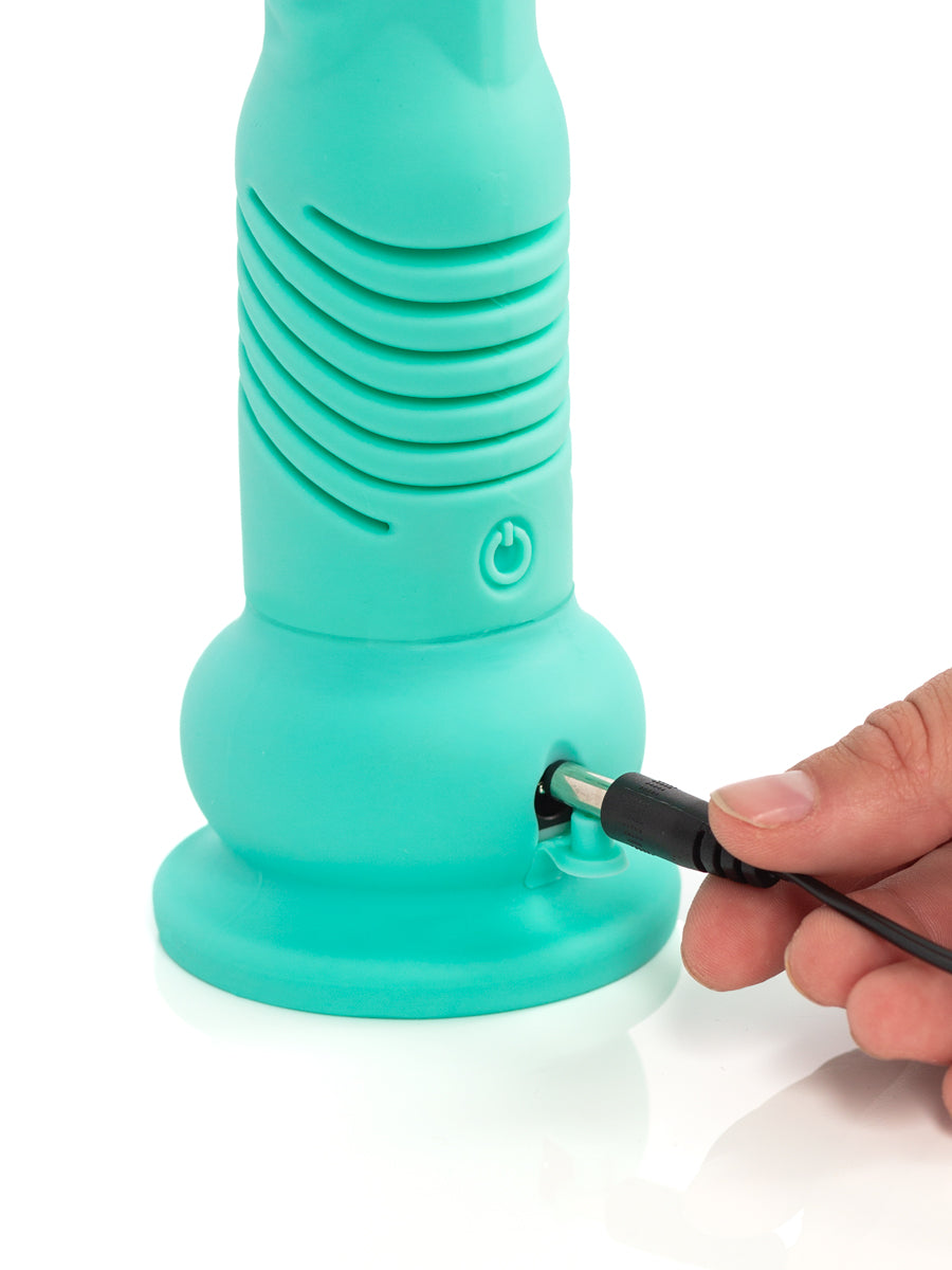 Goo Green Bundle, Thrusting Sex Toy Teddy XL and Dinosaur Clitoral Sti   Boutique Voila
