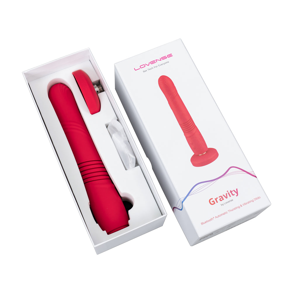 Gravity, Bluetooth App Thrusting Vibrator and Dildo by Lovense Boutique Voila Gravity, Bluetooth App Thrusting Vibrator and Dildo by Lovense Boutique Voila