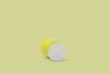 male reuseable stroker sleeve with hard shell tennis ball case
