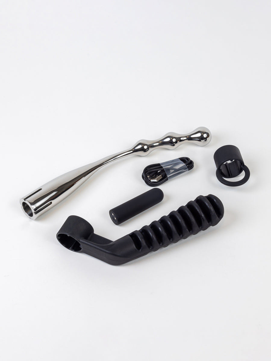 Massager Wand | Metal Vibrating Wand | Bondage Sex Toy Boutique Voila Massager Wand | Metal Vibrating Wand | Bondage Sex Toy Boutique Voila